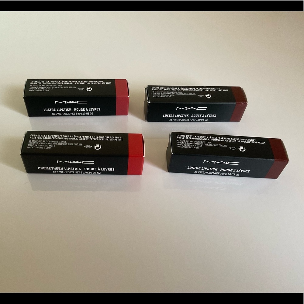 COPY - MAC lipsticks set of 4